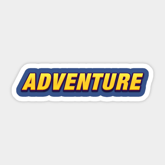 Adventure Sticker by anakmak1990